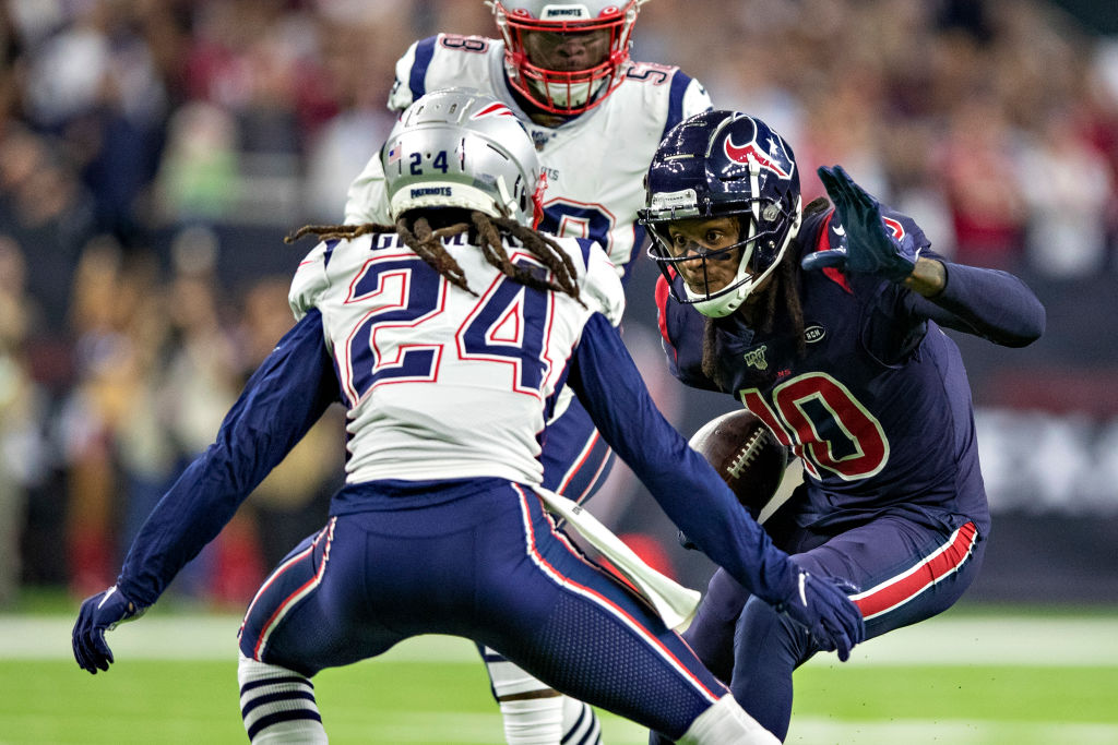 Stephon Gilmore has had intense battles with DeAndre Hopkins.