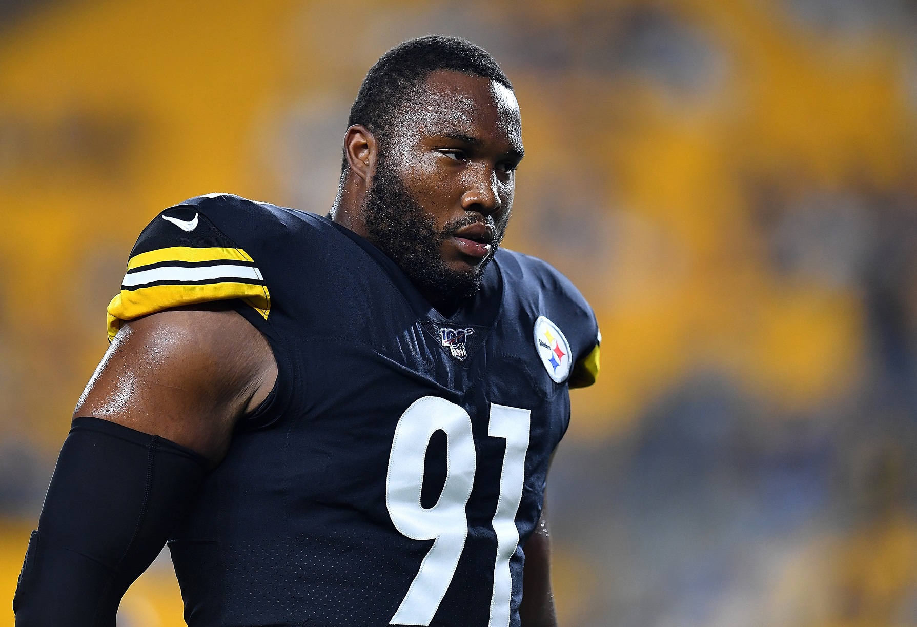 Stephon Tuitt is entering his seventh season with the Pittsburgh Steelers. | Joe Sargent/Getty Images