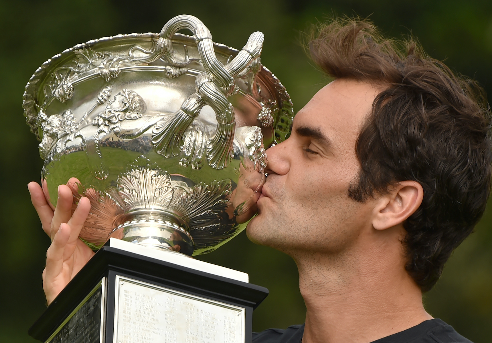 Tennis player Roger Federer