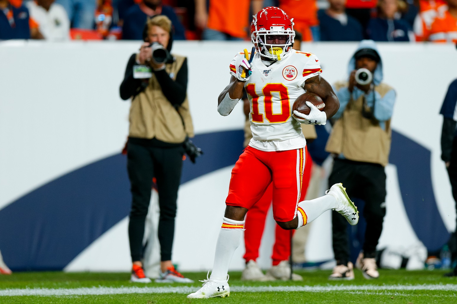 Kansas City Chiefs wide receiver Tyreek Hill