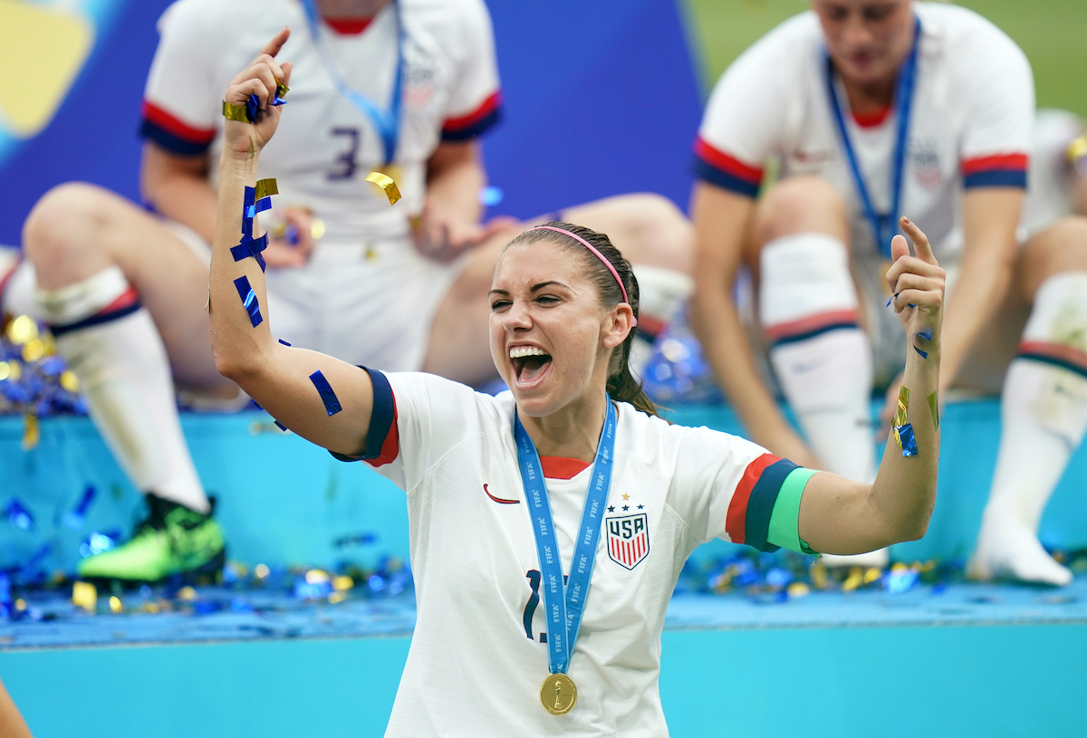 Soccer player Alex Morgan