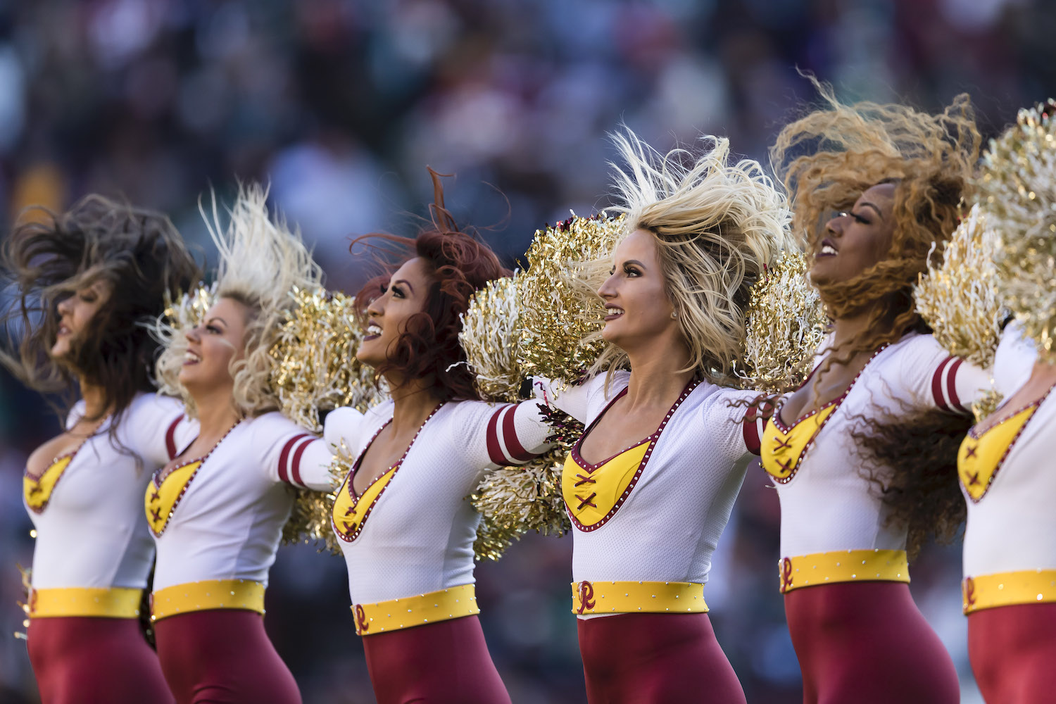 Redskin Cheerleaders Nude