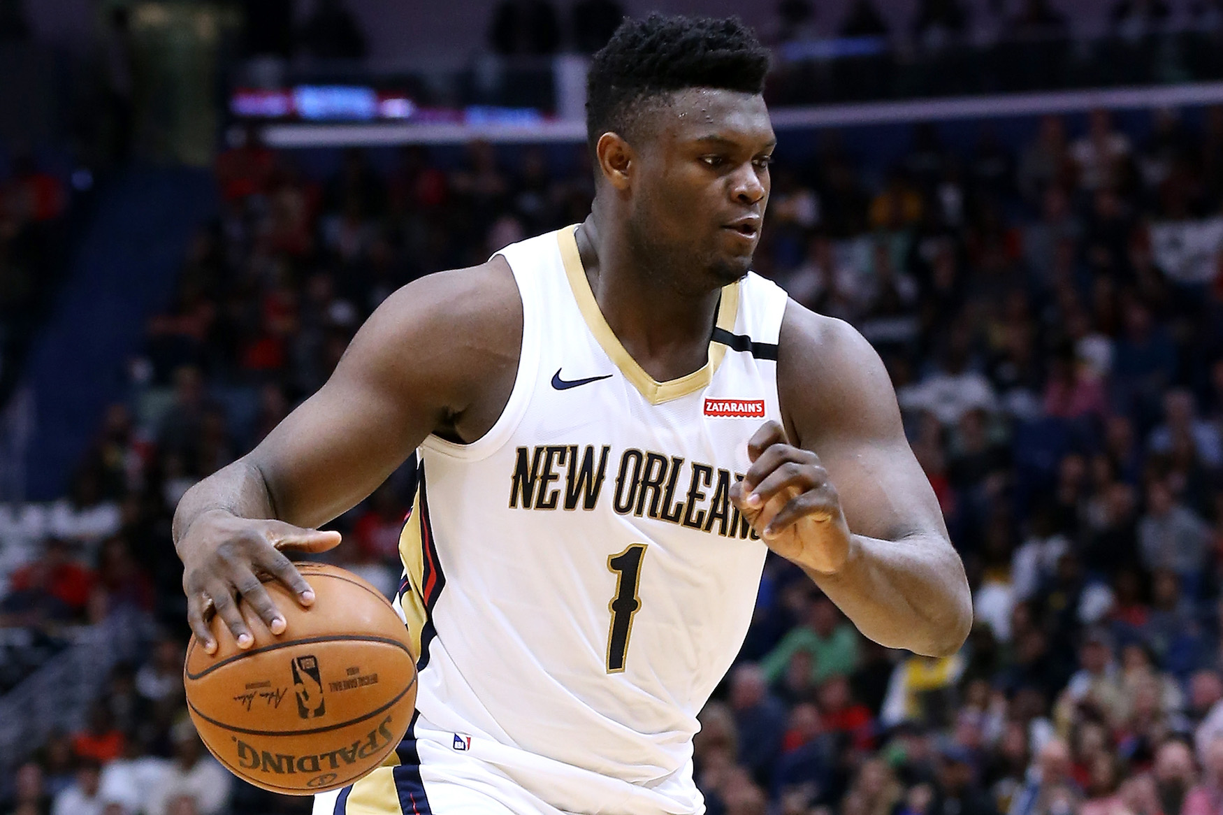 What is Zion Williamson's height, weight, and wingspan?