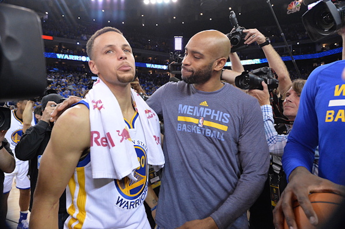 Steph Curry and Vince Carter