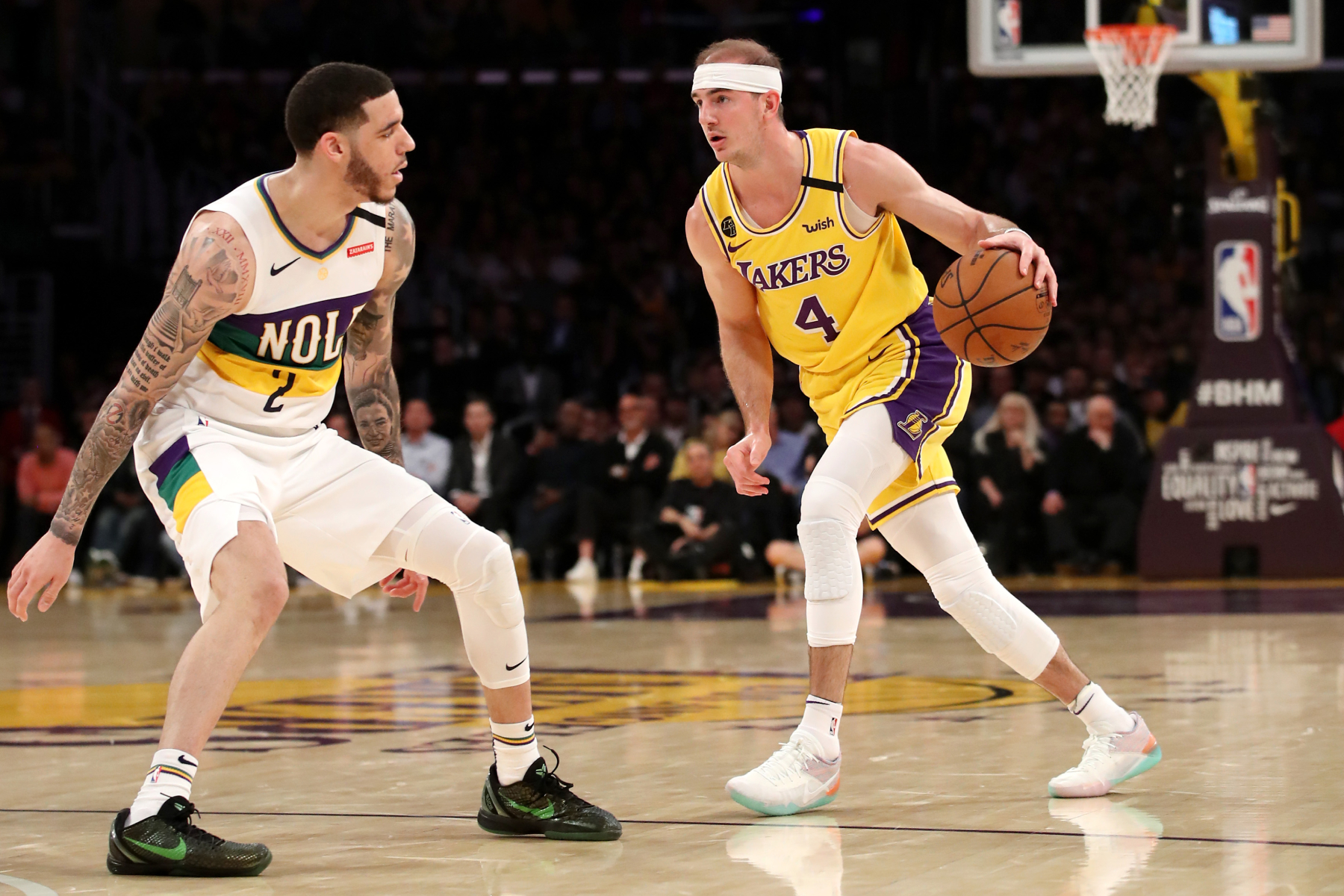Alex Caruso has become an essential piece on the LA Lakers. So, before he became an NBA star, what college team did Caruso play on?