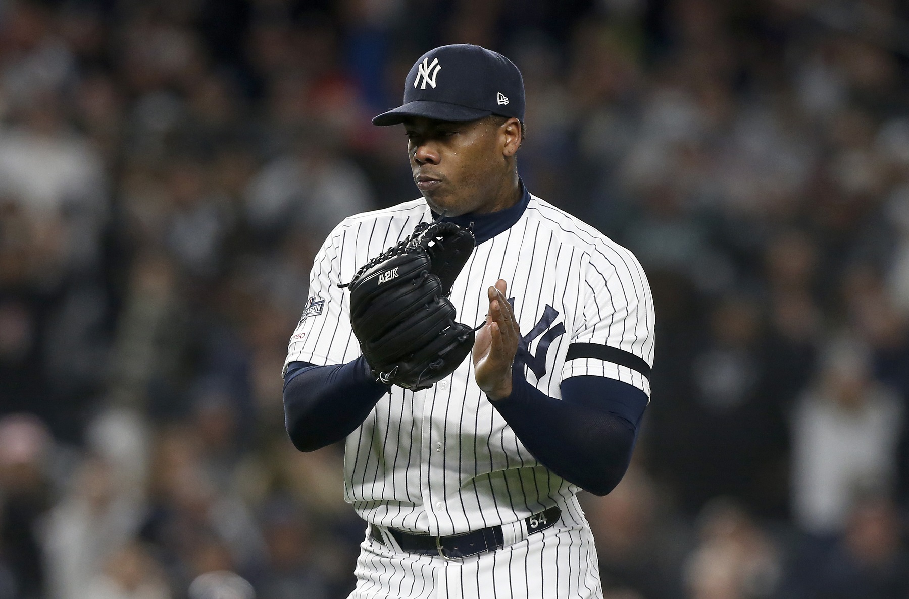 Aroldis Chapman Just Confirmed No One Is Paying Attention To Baseball
