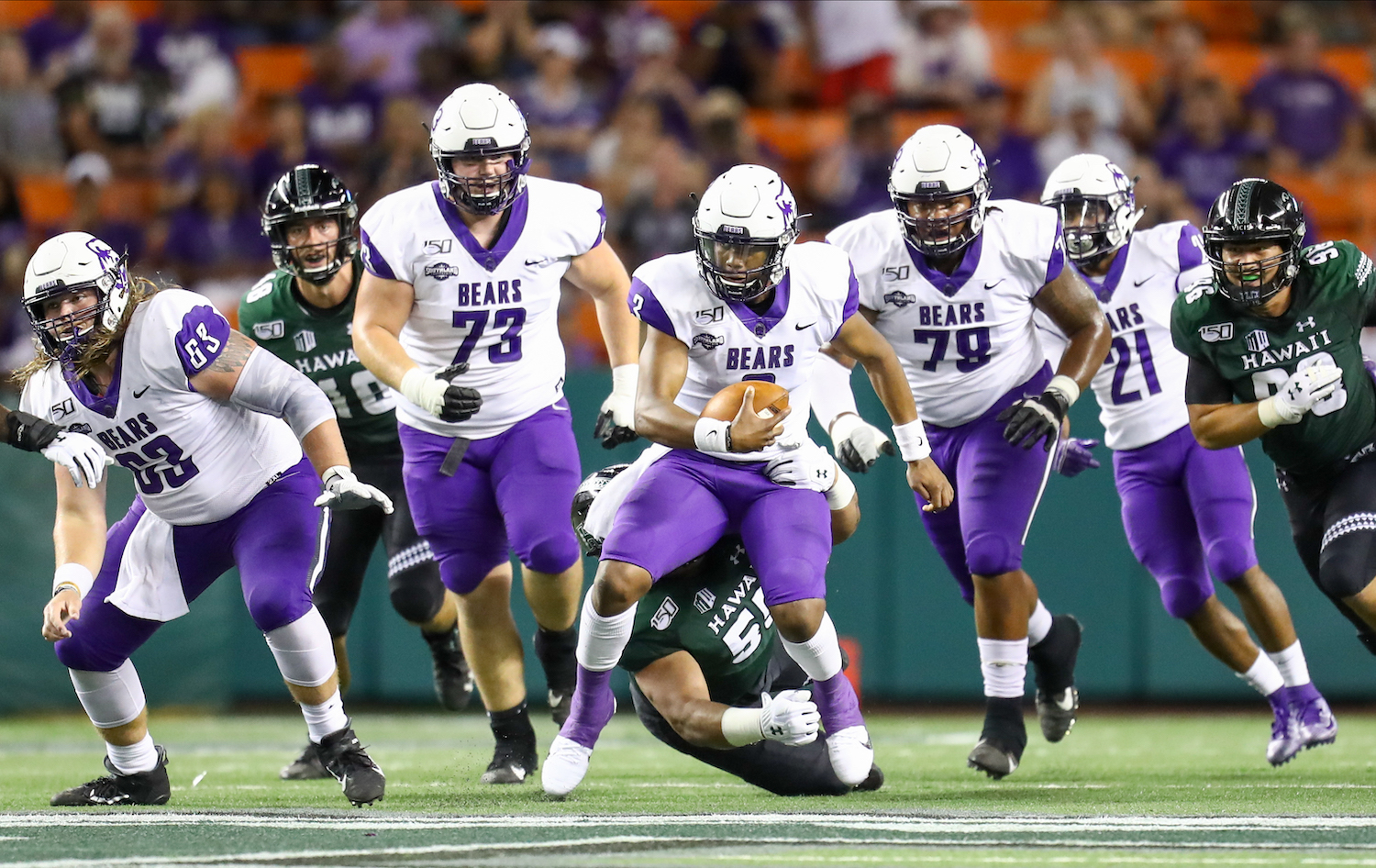 Breylin Smith of the Central Arkansas Bears