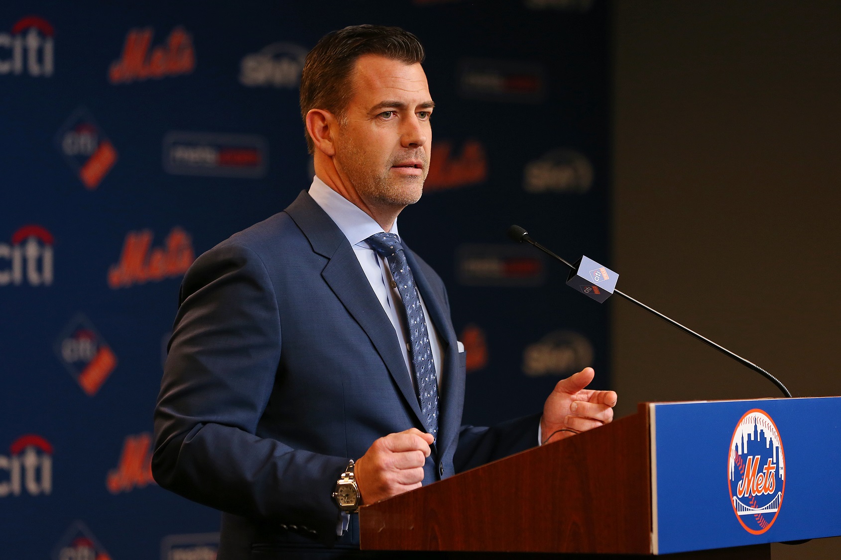 New York Mets manager Brodie Van Wagenen