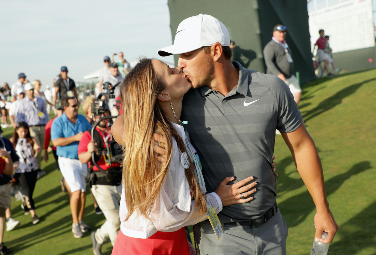 Brooks Koepka And His Girlfriend Jena Sims Are Still Dating Over 3 Years Later Someone Tell Joe Buck