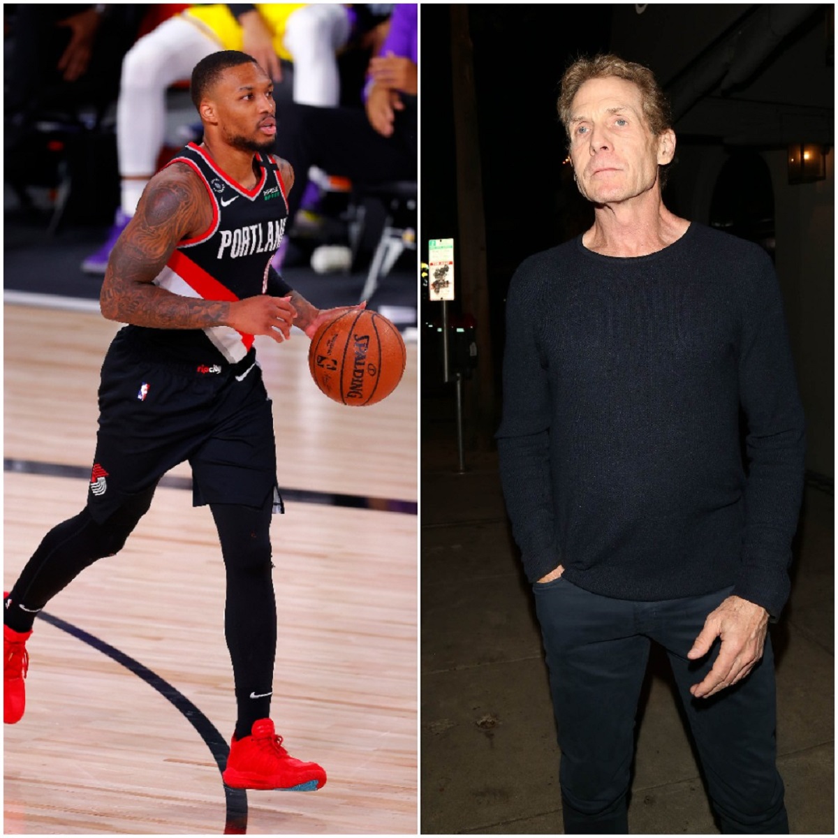 Damian Lillard Skip Bayless