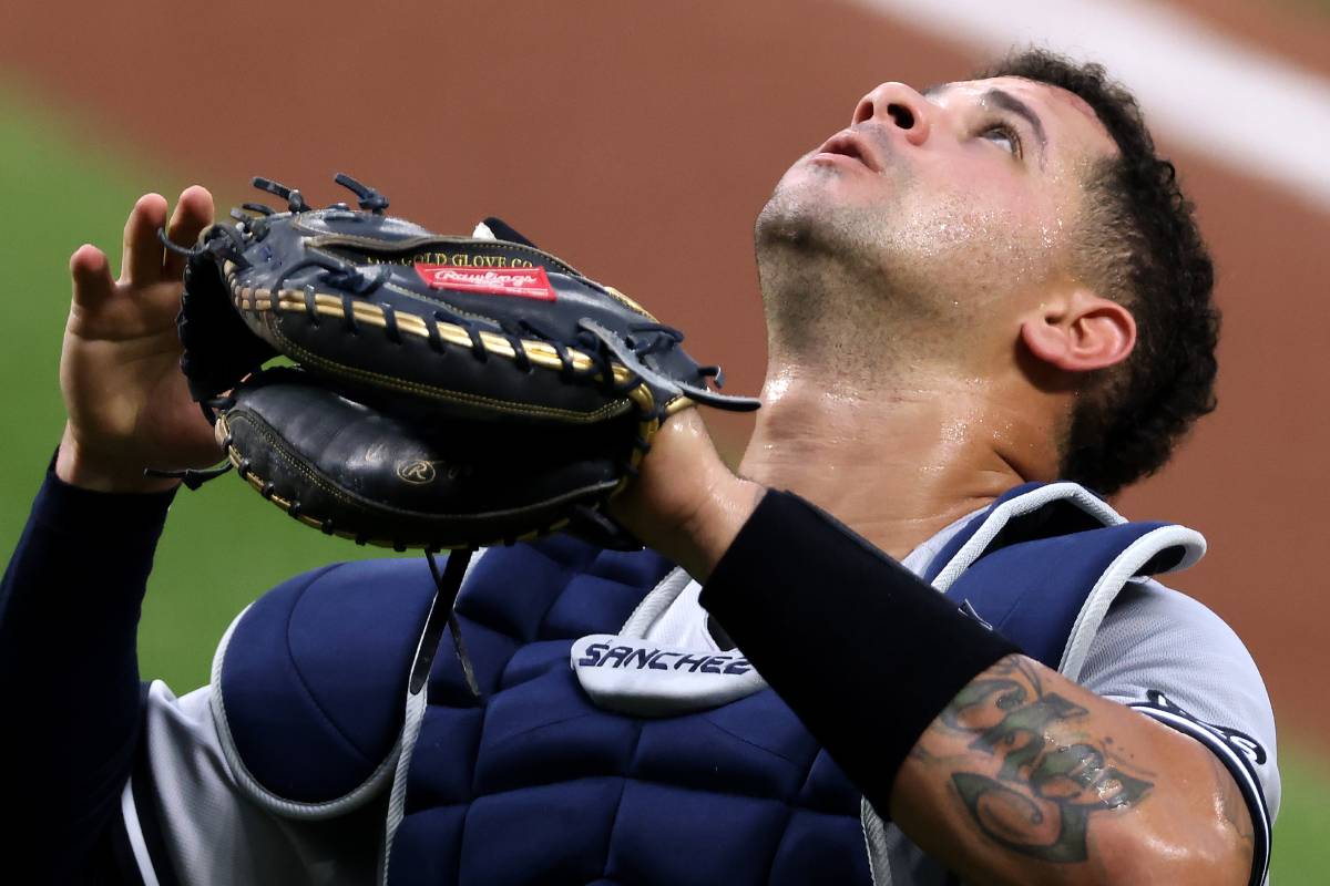 New York Yankees catcher Gary Sánchez has been inconsistent throughout his career.