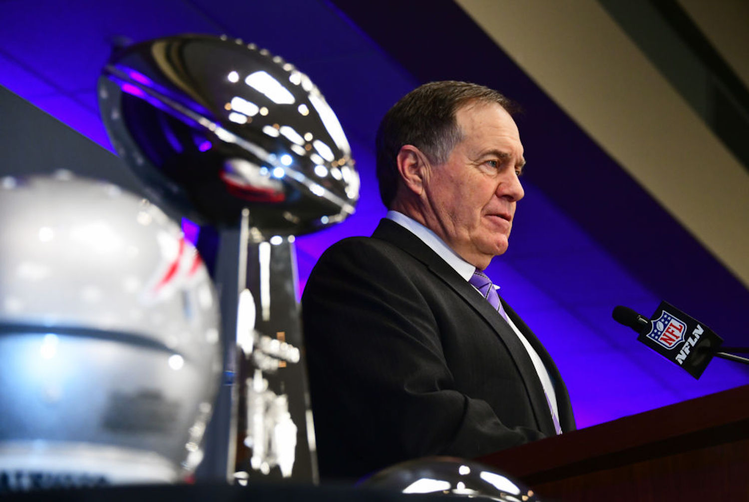 Bill Belichick always thinks outside the box, but his latest signing of a marine who hasn't played football in five years has fans stumped.