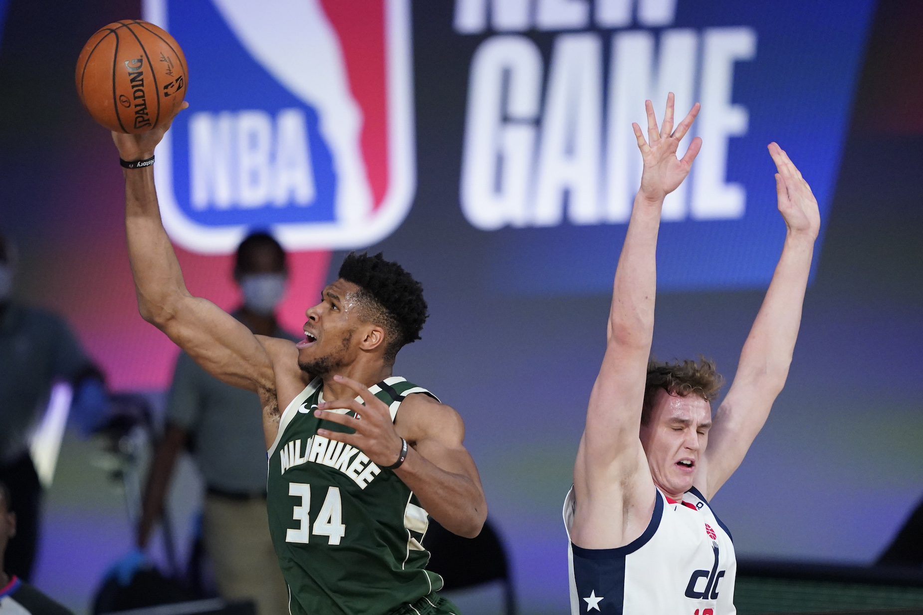 By headbutting his opponent, Giannis Antetokounmpo showed a human side to his game.