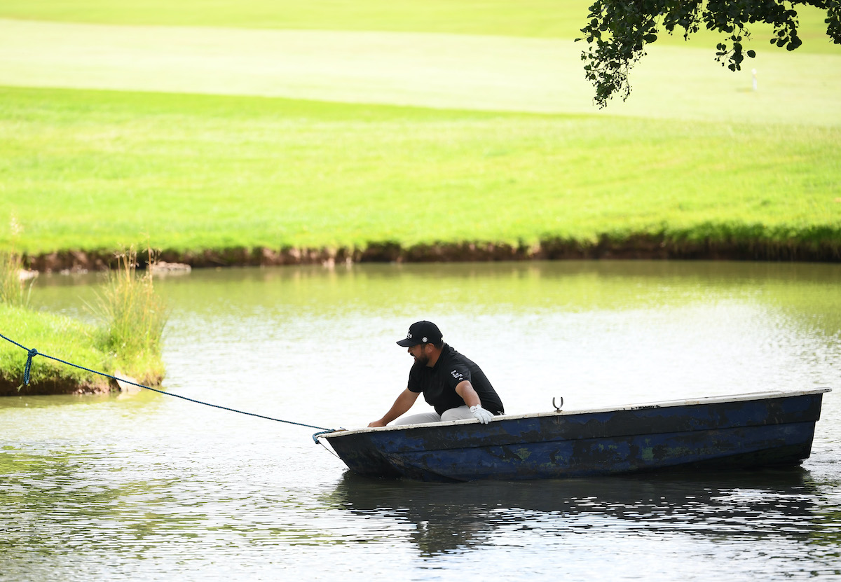 Golfer Joel Sjoholm Just Had a Bizarre Golf Moment With a Water Hazard