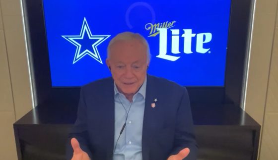 Jerry Jones Taking Some Heat for Insisting Fans Will Be at Dallas Cowboys Games