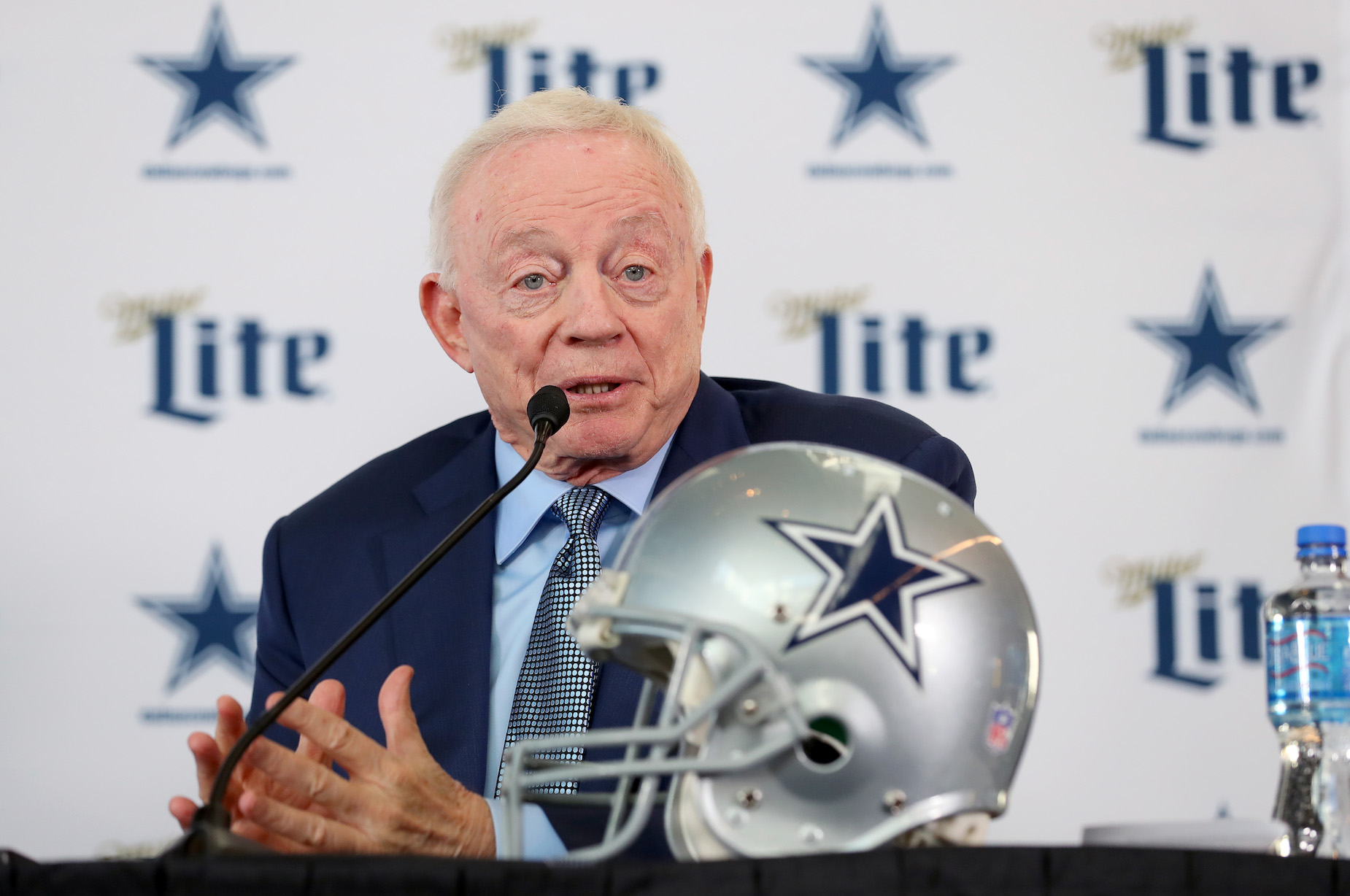 Dallas Cowboys owner Jerry Jones isn't done discussing national anthem protests just yet.