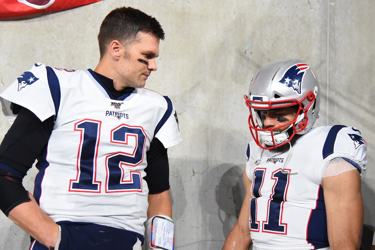 Julian Edelman sent a surprising message about Tom Brady after the quarterback left the Patriots this offseason.