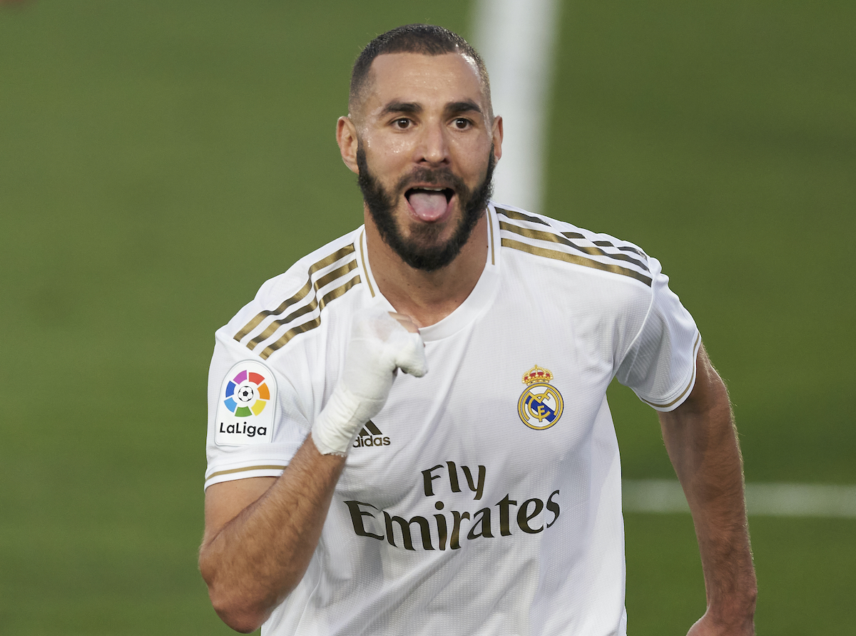 Real Madrid CF's Karim Benzema