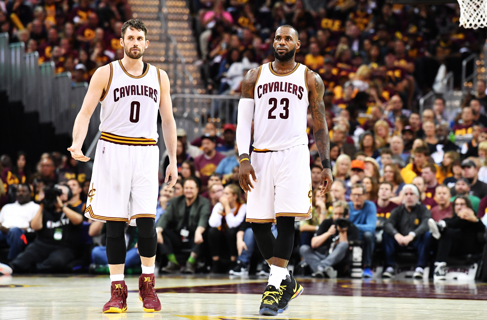 Kevin Love was absolutely dominant on the Timberwolves. However, he had to change everything to play with LeBron James on the Cavaliers.