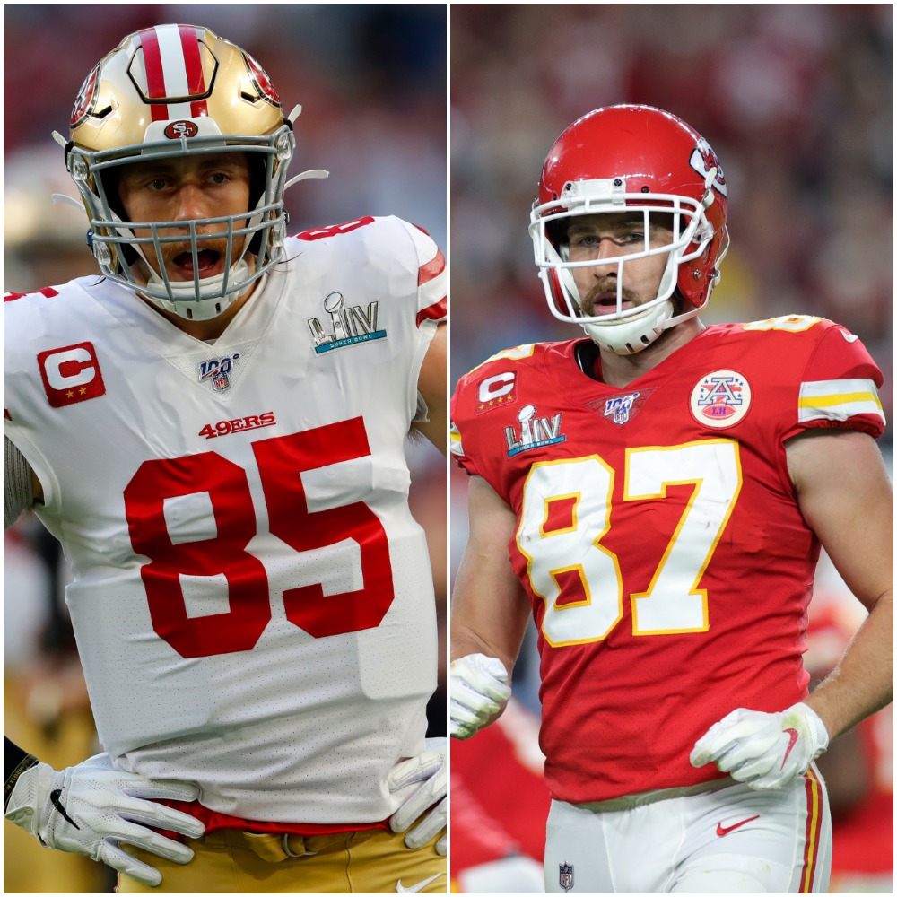 George Kittle and Travis Kelce Net Worth