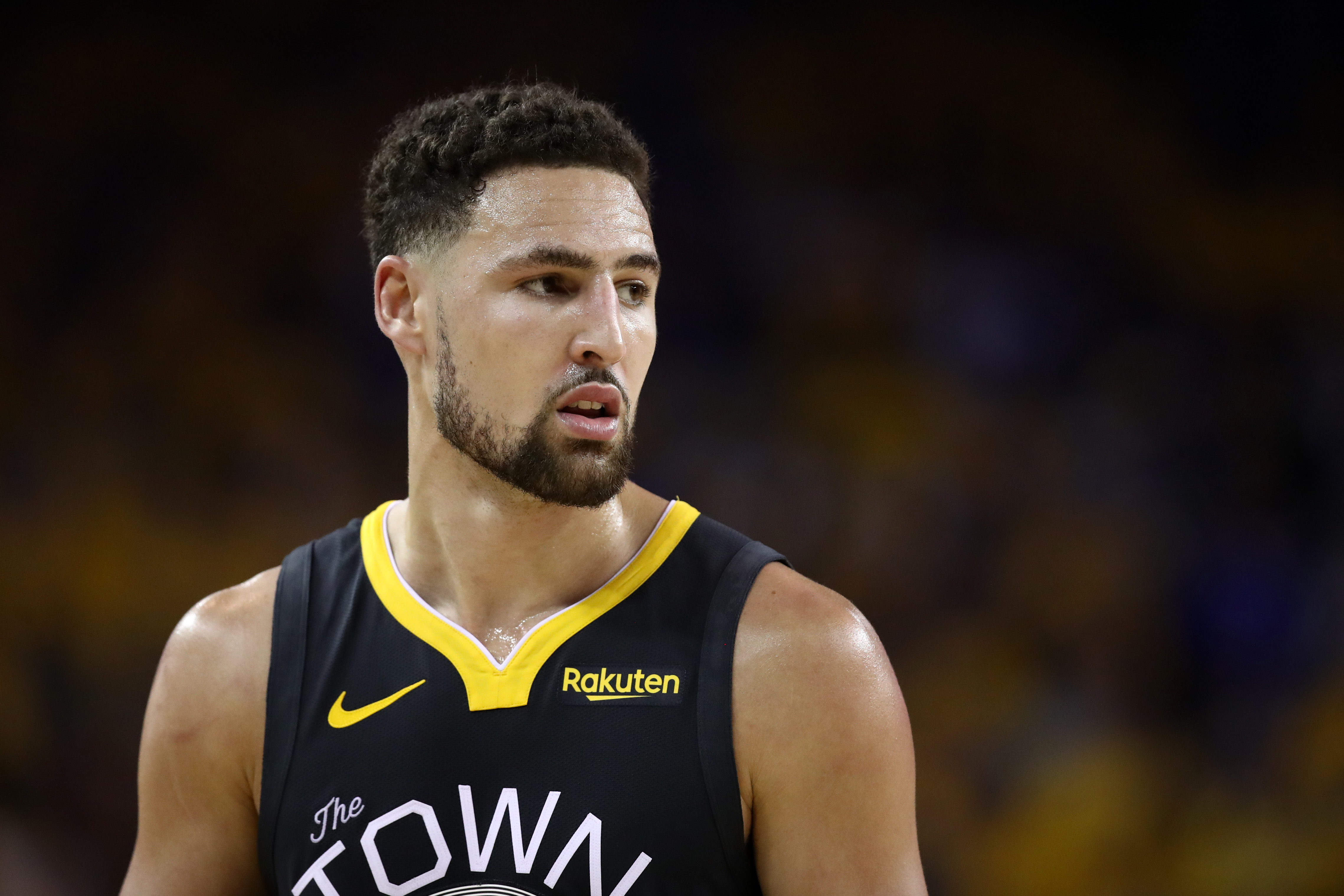 Warriors player Klay Thompson