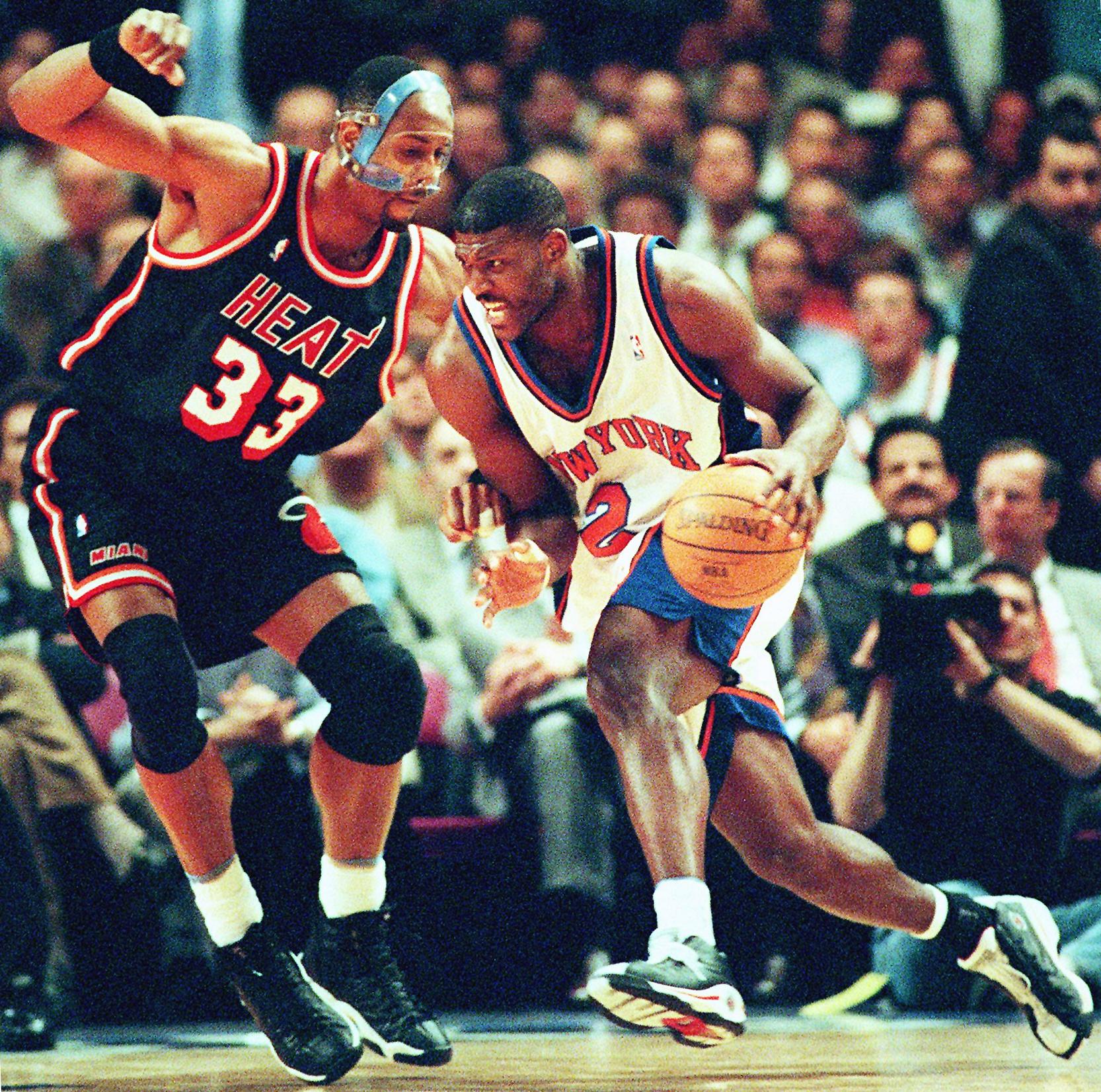 Larry Johnson Alonzo Mourning