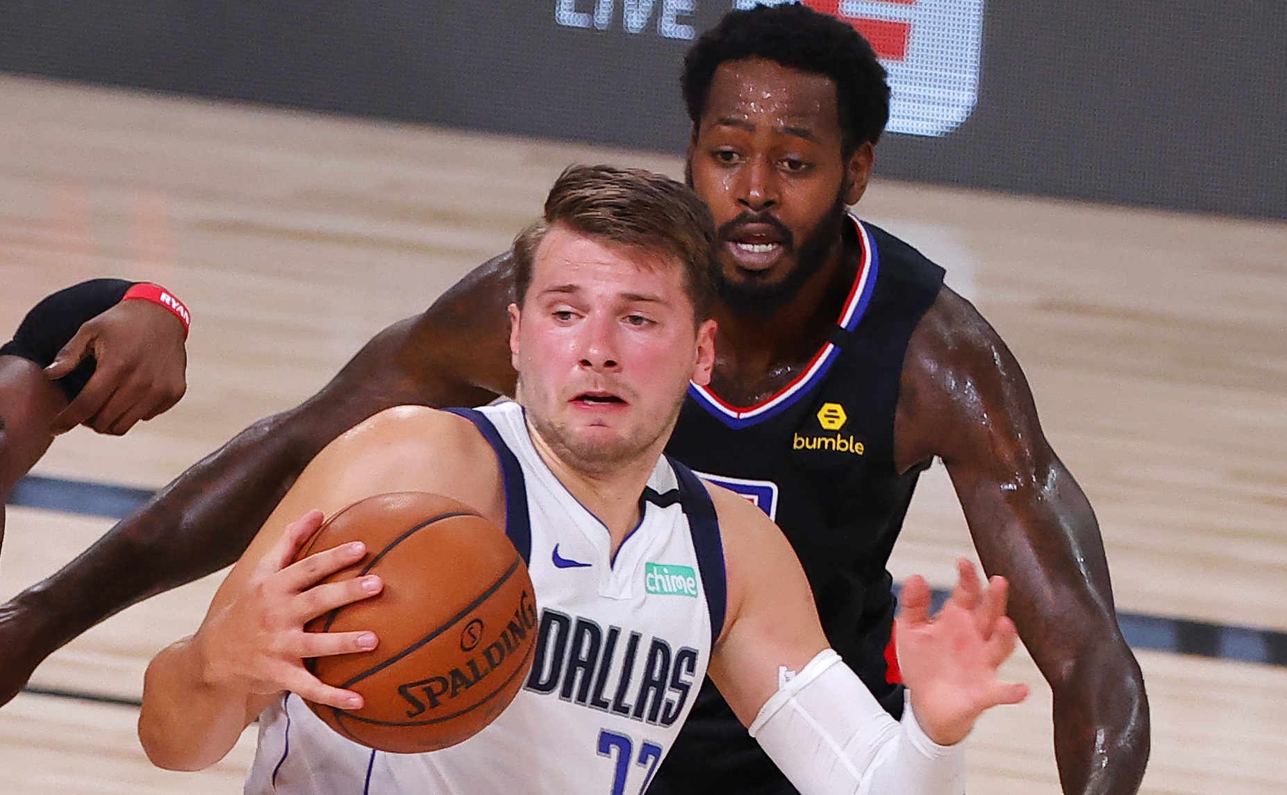 Luka Doncic And Mark Cuban Dallas Mavericks Mitchell & Ness Dirk