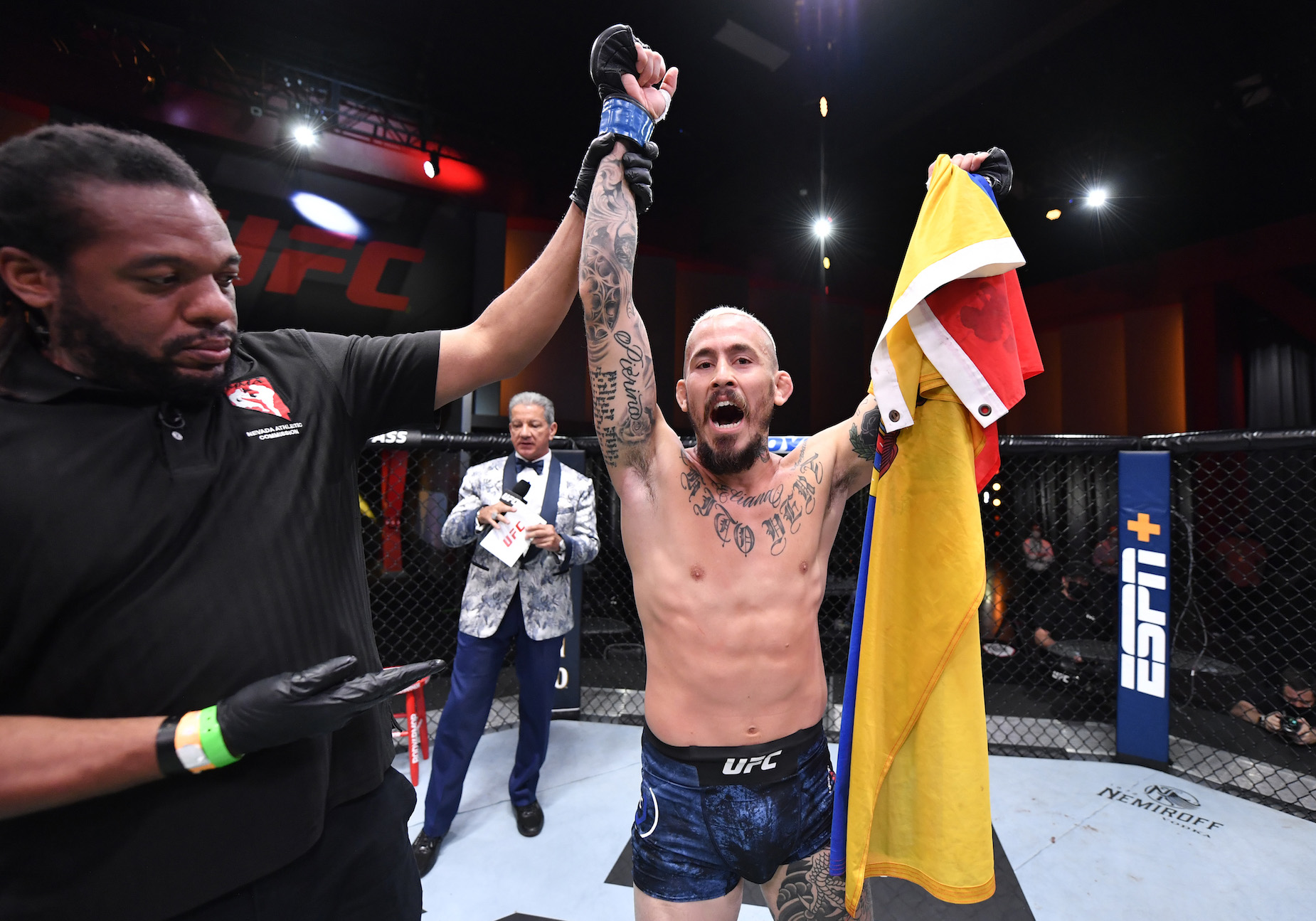 After his victory over Sean O'Malley at UFC 252, Marlon Vera said he followed 'the best advice' from Joe Rogan.