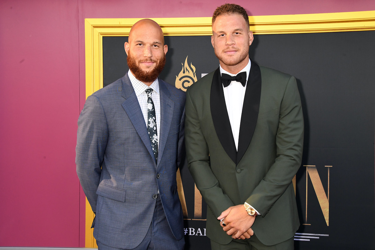 NBA players Blake Griffin and Taylor Griffin