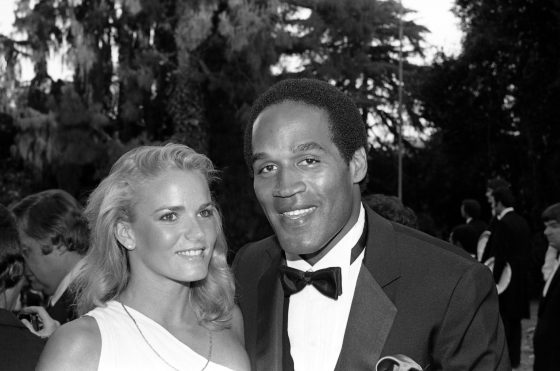 O.J. Simpson and Nicole Brown