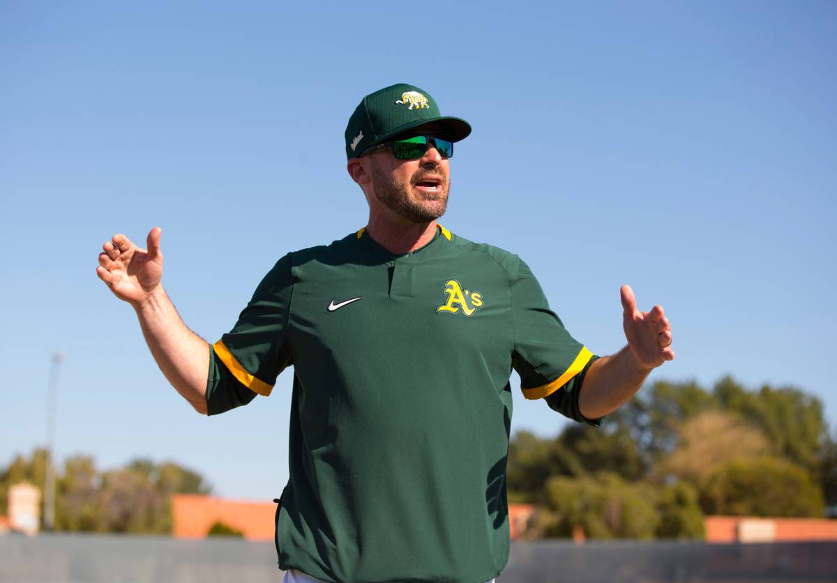 Oakland Athletics coach Ryan Christenson flashed Nazi gestures on live television.
