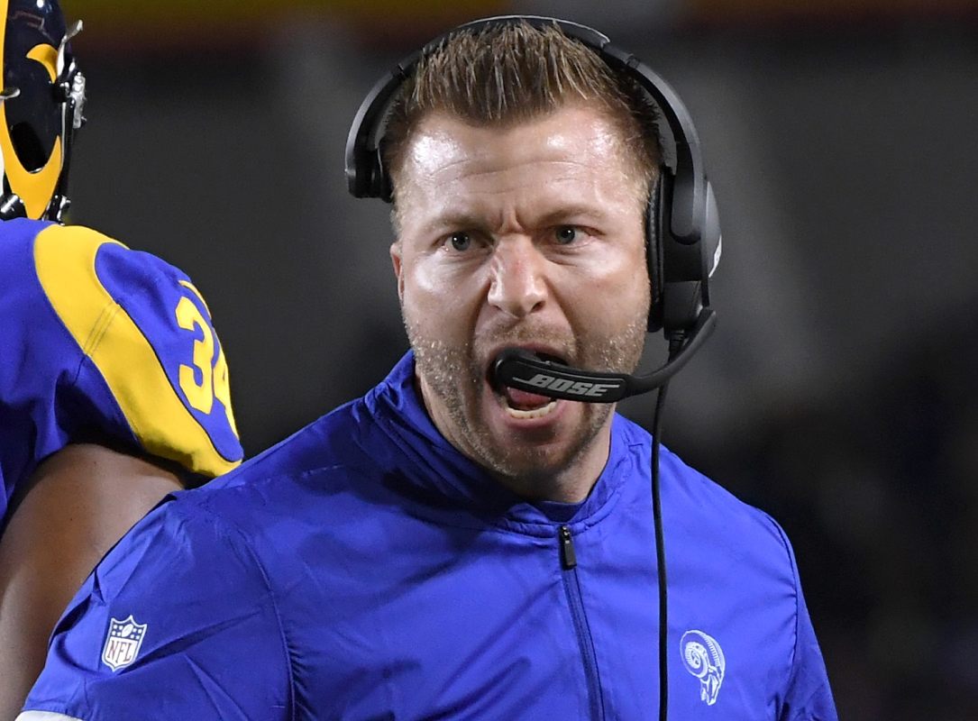 Los Angeles Rams head coach Sean McVay could have a future with ESPN in the 'Monday Night Football' booth.