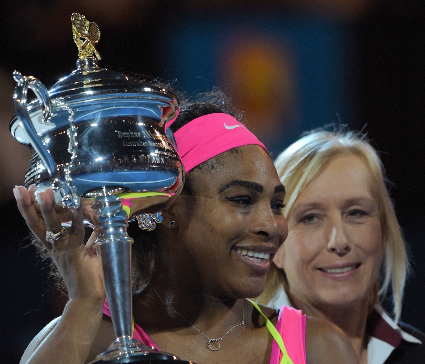 Serena Williams is one of the greatest women's tennis players ever, but Martina Navratilova contests Williams' status as the greatest of all time.