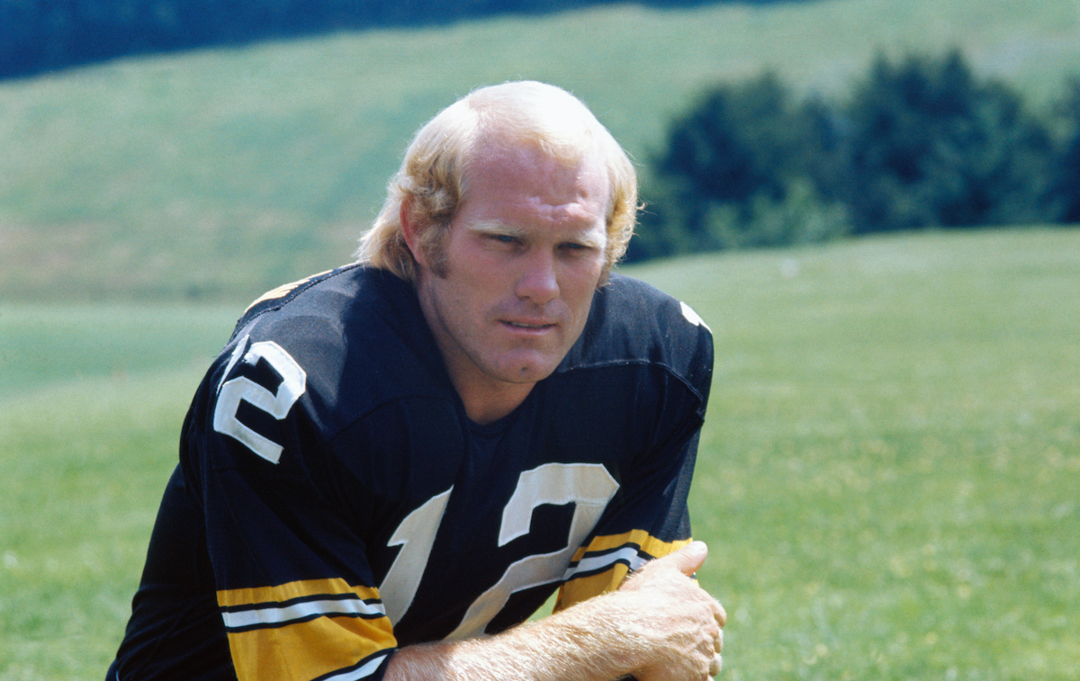 terry bradshaw jersey retired