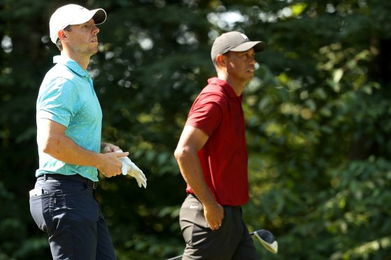 Tiger Woods Rory McIlroy