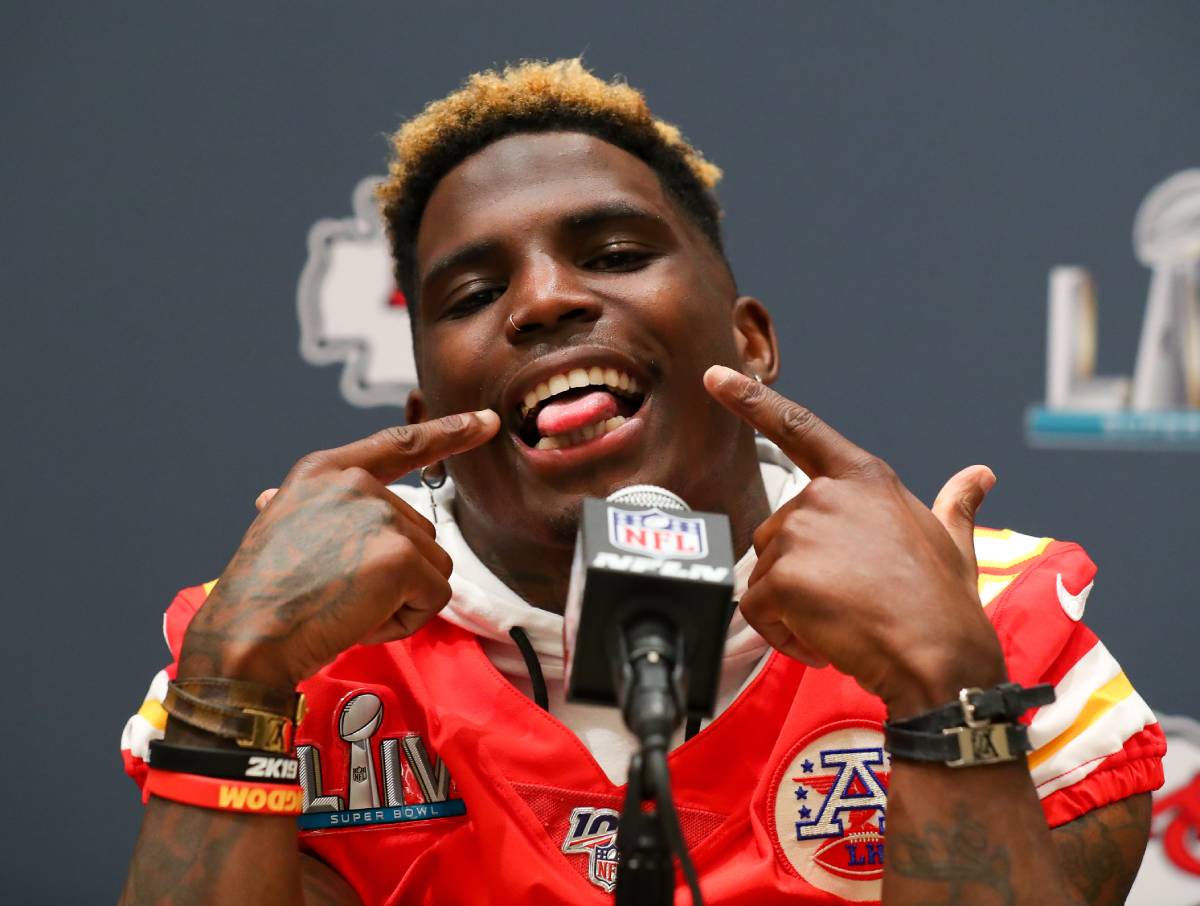 Kansas City Chiefs receiver Tyreek Hill's nickname is 'Cheetah.' But where did the nickname come from?