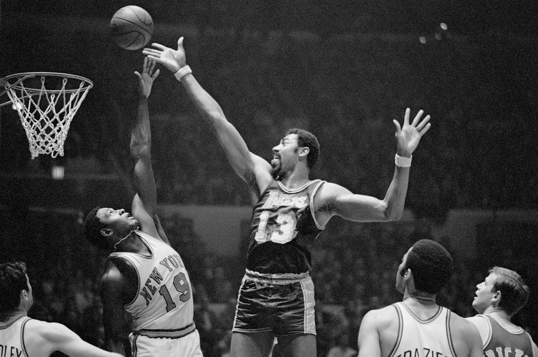 Even without his 100-point game, Wilt Chamberlain still dominates the NBA's all-time scoring list.