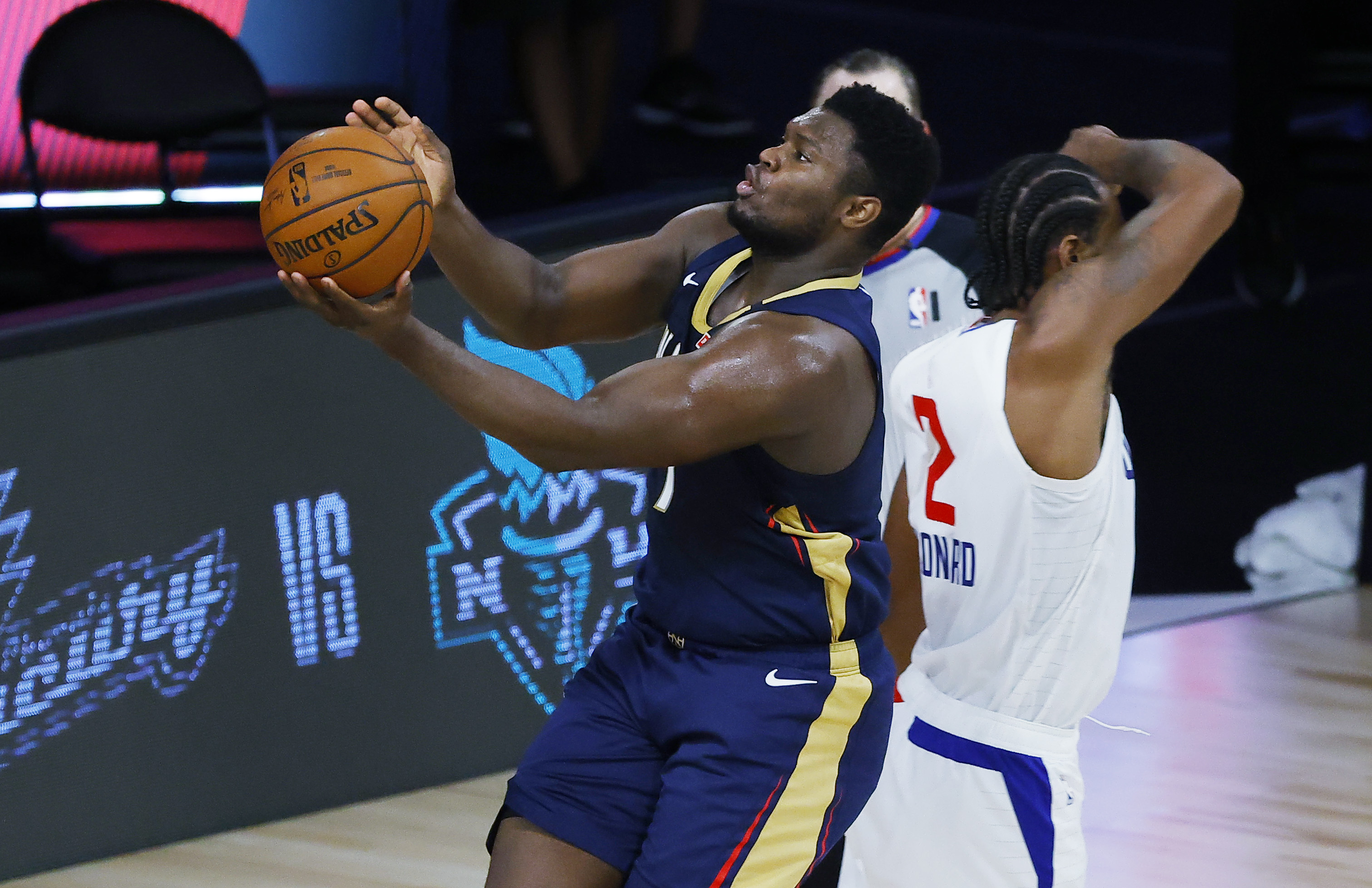 The Pelicans' Zion Williamson