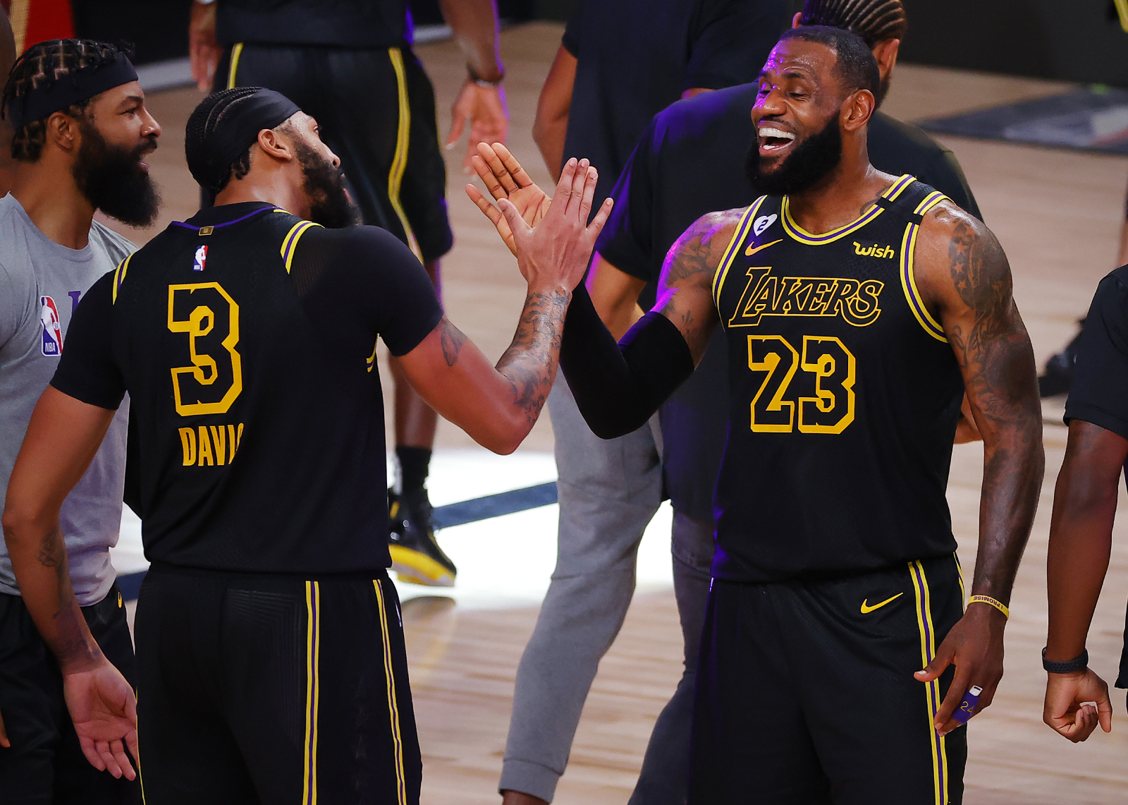 LeBron James has played well with all his Lakers teammates. However, he has had great chemistry with a teammate that isn't Anthony Davis.