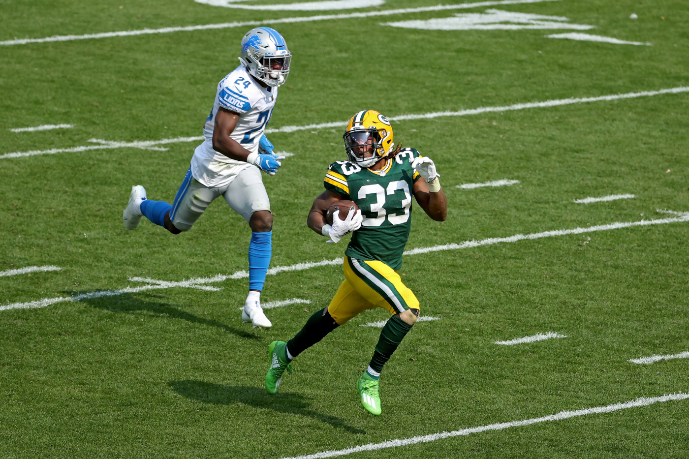 Aaron Jones and the Packers had a great year in 2019. Now, as Jones continues to star, he just said something that Packers fans should love.