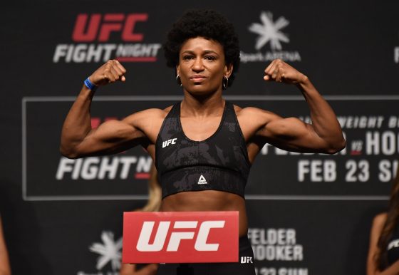 UFC fighter Angela Hill