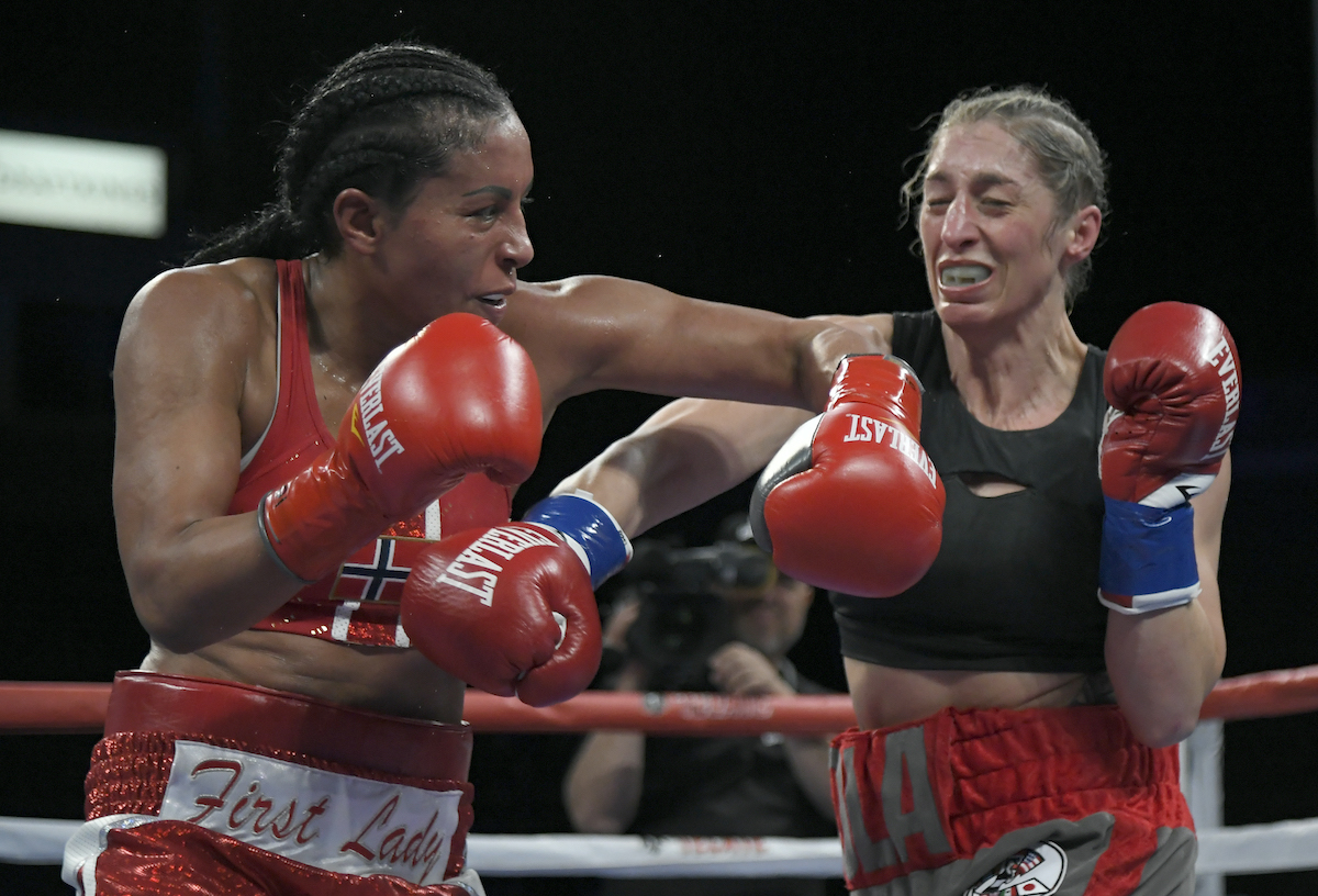 Cecilia Braekhus is the 'First Lady of Boxing' delivering epic jabs and punches