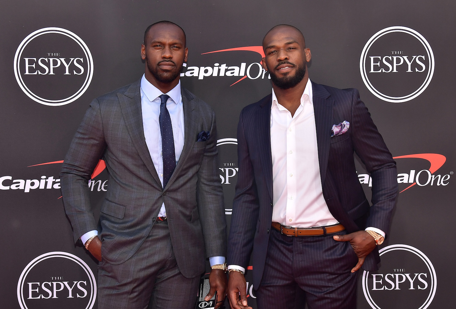 Jon Jones and Chandler Jones