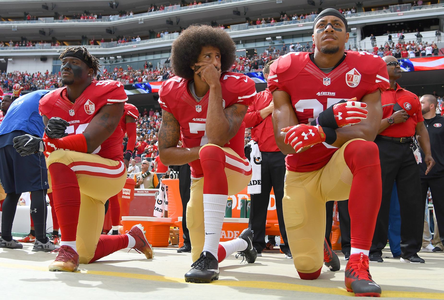 Colin Kaepernick called the NFL's social justice initiatives 'propaganda' in a tweet.