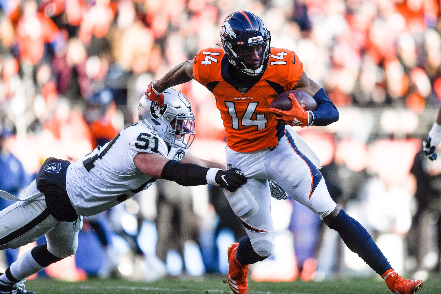 The Denver Broncos just lost Courtland Sutton for the rest of the season, which represents a brutal blow for a team with exciting potential on offense.
