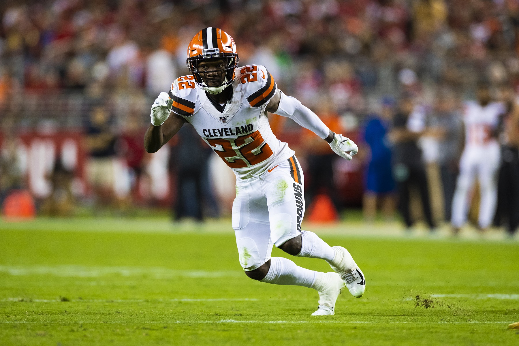 Eric Murray's 2019 season with the Cleveland Browns ended with a knee injury. | Ric Tapia/Icon Sportswire via Getty Images