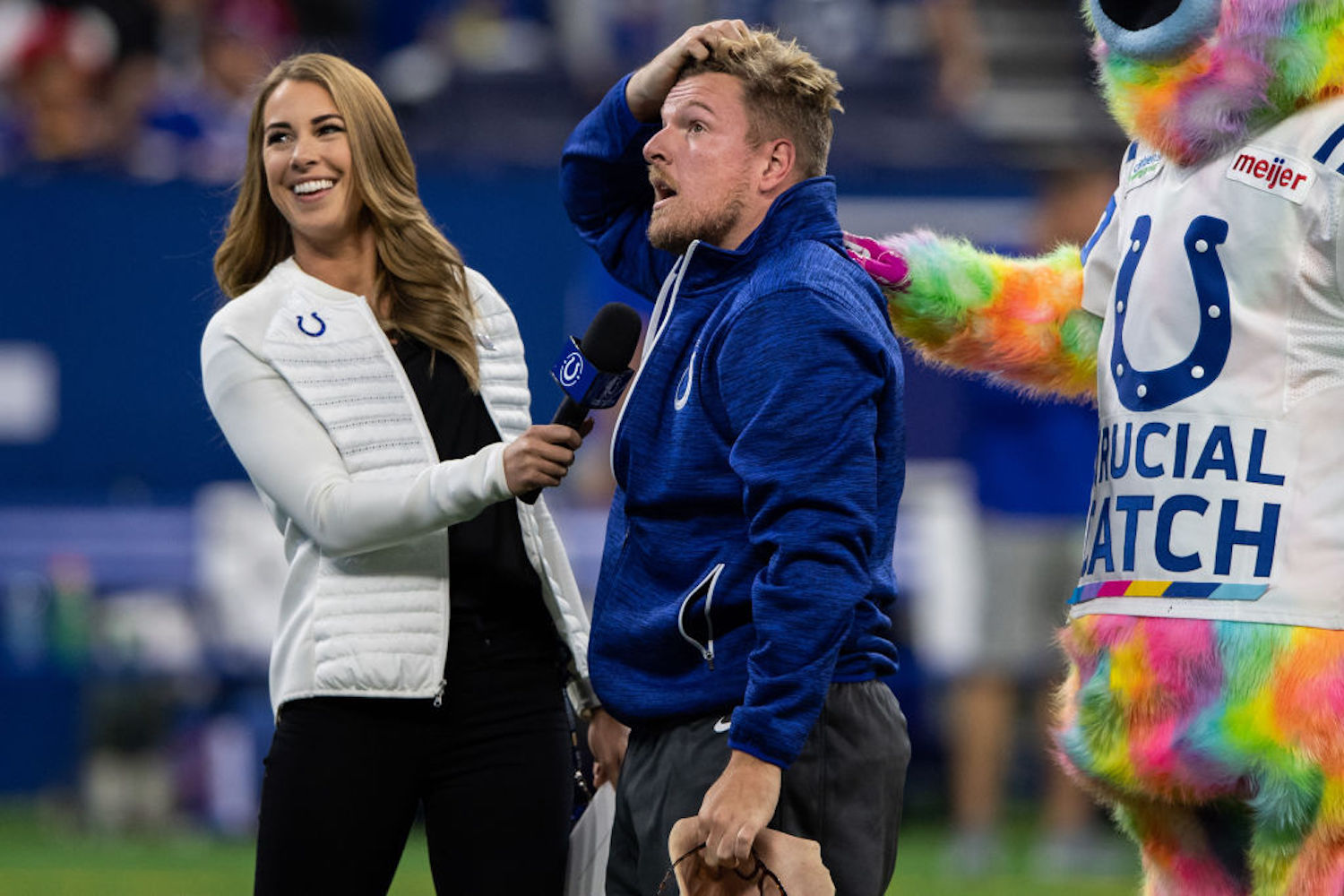 Pat McAfee was one of the best punters in the NFL at one point, but he once missed the kicking net so badly it almost killed a team doctor.