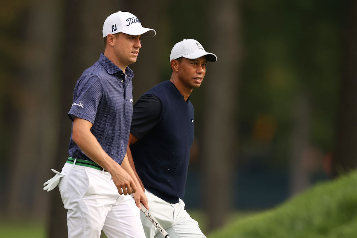 Justin Thomas Broke a Candle Playing Home Run Derby In His First Visit to Tiger Woods’ House