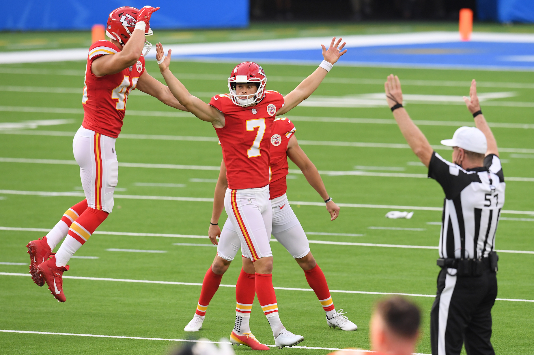 Kicker Harrison Butker can make the Kansas City Chiefs even more dangerous.