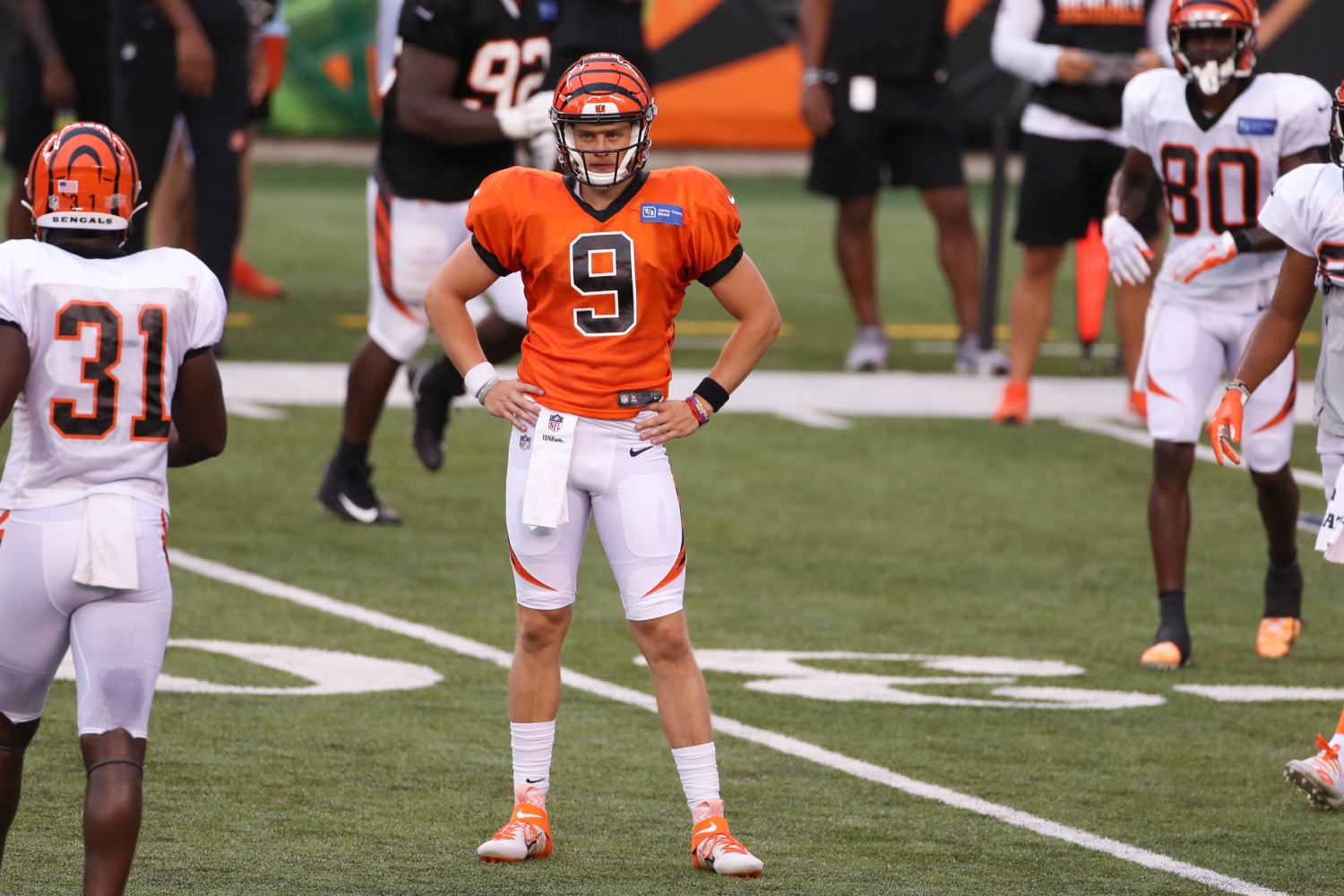 Joe Burrow could make NFL history by taking one snap Sunday.